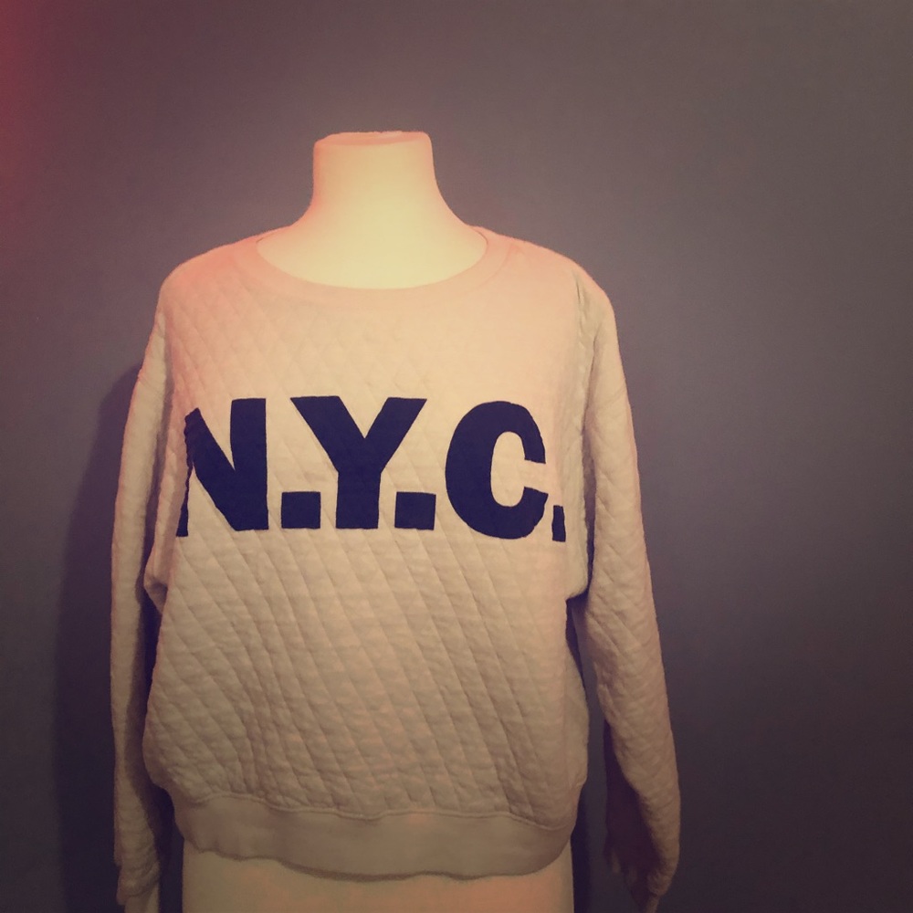 H&M cropped sweatshirt